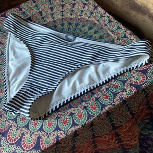 AERIE striped bikini bottoms